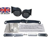 Hella Subaru 2008-14 Camion Perla Tromba Clacson Set 12V, 400/500 Hz, 105-118