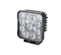 HELLA VALUEFIT 1GA 357 112-002 LED-Faro da lavoro, TS3000, 12/24V, 3000lm, Montaggio, esterno/avvitato, Illuminazione campo vicino, Cavo 800mm, Spina estremità del cavo aperta