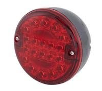 HELLA VALUEFIT 2NE 357 026-231 Retronebbia, LED, 24/12V, Montaggio, esterno, colore diffusore luce rosso, Cavo 300mm, Spina Spina piatta, posteriore