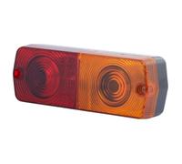 Hella VALUEFIT 2SD 357 033-001 Luce posteriore, Lampadine, Montaggio, esterno/avvitato, colore diffusore luce rosso/giallo, Spina Spina piatta, Dx/Sx, Quantità 1