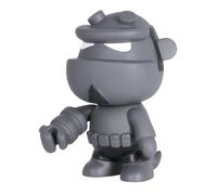 Hellboy Figura Qee 5" Grigia Monocromatica Hellboy