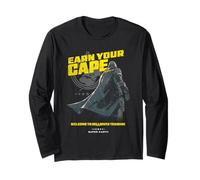 Helldivers 2 Earn Your Cape Super Earth Training Video Game Maglia a Manica