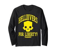 Helldivers 2 Sony Playstation Video Game for Liberty! Icon Maglia a Manica