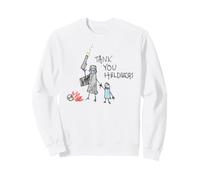 Helldivers Tank You Heldivers Iconic Child's Crayon Drawing Felpa