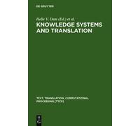 Helle V. Dam Knowledge Systems and Translation (Copertina rigida)