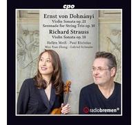 Ernst Von Dohnanyi Ernst Von Dohnányi: Violin Sonata, Op. 21/... (CD) Album