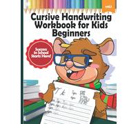 Hellen's Paperheart Cursive Handwriting Workbook for Kids Beginners (Tascabile)