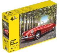HELLER 1/16 KIT CITROEN DS 19 CABRIOLET MODELLISMO MODELLINO STATICO DIECAST
