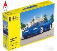 Heller Modellino auto Bugatti EB 110 scala 1:24 Nuovo
