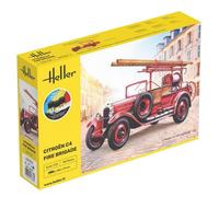 Heller 56733 - 1:24 Starter Kit Citroen C4 Vigili Del Fuoco - Nuovo