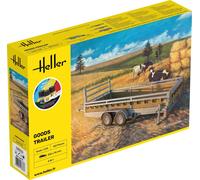 Heller 56778 - 1/24 Starter Kit Goods Trailer - Nuovo