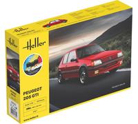 Kit Di Inizio Maquette Auto Peugeot 205 GTI |HELLER|58705| 1:24 Maquette Carro