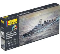 heller - 1/400 Starter Kit Victor Schoelcher Commandant Rivierehel57015