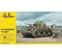 Heller 1/72 (20Mm) M4 Sherman, D-Day