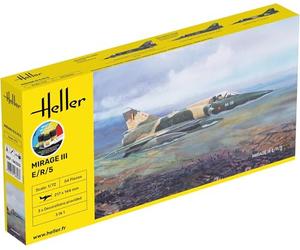Heller 1:72 Gift Set - Dassault Mirage IIIE/R/5 BA