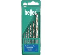 Heller 17735 d hss kit punte a spirale da metallo 6 parti 2 mm 3 4 5