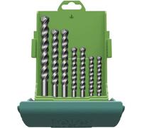 Heller 18037 5 3015 Acciaio Kit punte per pietra 7 parti 4 mm, 5 mm, 6 mm, 8 m