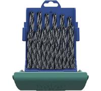 Heller 18371 0 HSS Kit punte a spirale da metallo 25 parti 1 mm, 1.5 mm, 2 mm,