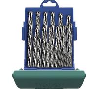 Heller 21961 7 HSS Kit punte a spirale da metallo 19 parti 1 mm, 1.5 mm, 2 mm,