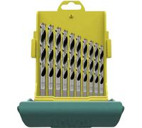 Heller 28708 1 Kit punte a spirale da legno 10 parti 3 mm, 4 mm, 5 mm, 6 mm, 7