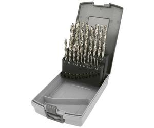 Heller 29384 6 HSS cobalto; Kit punte a spirale da metallo 19 parti Cobalto, r