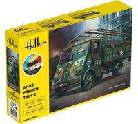 Heller 35324 - 1:35 Starter Kit Ahn2 Camion Francese - Nuovo