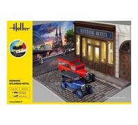 HELLER 52330 MOQUETTE STARTER KIT DIORAMA SPLENDID HOTEL 1/24