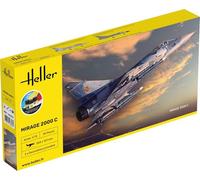 HELLER 56303 MODELLO AEREO STARTER KIT MIRAGE 2000 C 1/72