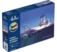Heller 56615 STARTER KIT Titanic Searcher Le Suroit 1/200