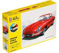 Heller 56709 - 1:24 Starter Kit Jaguar Tipo E 3L8 Fhc - Nuovo