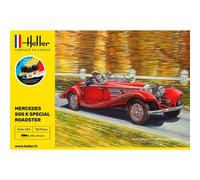 HELLER 56710 MODELLINO AUTO STARTER KIT 500 K SPECIAL ROADSTER 1/24