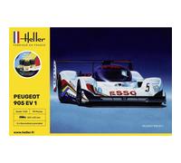 HELLER 56718 MODELLINO AUTO STARTER KIT PEUGEOT 905 EV 1 1/24