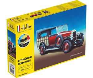 Heller 56729 - 1:24 Starter Kit Citroen B14 Normande - Nuovo