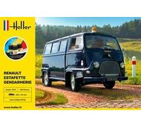 Heller 56742 - 1:24 Starter Kit Renault Alouette Gendarmeria New Stampo - Nuovo