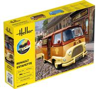 Heller 56743 - 1:24 Starter Kit Renault Estafette Nuovo Stampo - Nuovo
