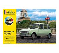 HELLER 56759 STARTER KIT MODELLO RENAULT 4L 1/24