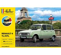 HELLER 56759 STARTER KIT MODELLO RENAULT 4L 1/24