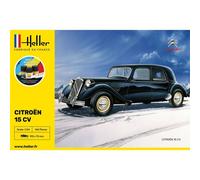 HELLER 56763 STARTER KIT MODELLO CITROEN 15 CV 1/24