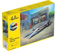 Heller 56774 Starter Kit Car Transporter Trailer 1/24