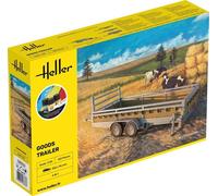 Heller 56778 - 1/24 Starter Kit Goods Trailer - Nuovo