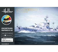 Heller 57094 Starter KIT Escorteurs Rapides E 52 Collection Historique 1/400
