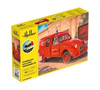 Heller - Kit di montaggio Citroen 2CV AZU-B 250 Fourgonnette 1:24 (58701) Nuovo