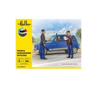 HELLER 58751 MODELLO STARTER KIT UFFICIALI DELLA GENDARMERIA FRANCESE 1/24
