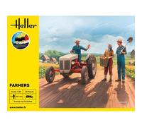 HELLER 58752 STARTER KIT MODELLINO FIGURINE AGRICOLTORI FRANCESI 1/24
