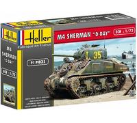 Heller 79892 US Army M4 Sherman Tank D-Day 1/72 Scala 91 Pezzi Plastic Kit T48P
