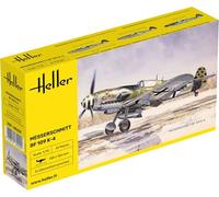 Heller 80229 Modellino Messerschmitt ME109 K-4, Scala 1:72, Multicolore