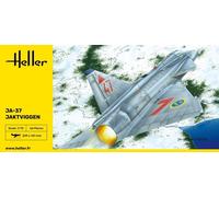 Heller JA 37 Jaktviggen Airplane Model Building Kit