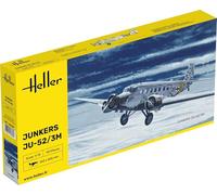 Heller 80380 Modellino da costruire Junkers Ju-52/3M Scala 1:72 Nuovo