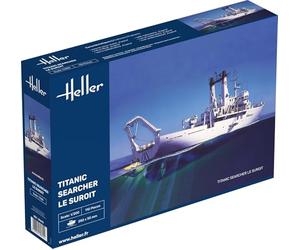 Heller 80615 - Modellino da Costruire, Titanic Searcher Le Suroit, Scala 1:200 [Importato da Francia]