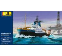 Heller 80620" Smitt Rotterdam/London Plastic Model Kit, 1:200 Scale